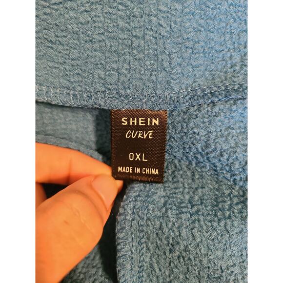 Shein 0x women's teal romper - Picture 5 of 7